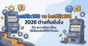 betflix vs betflik ต่างกันยังไง